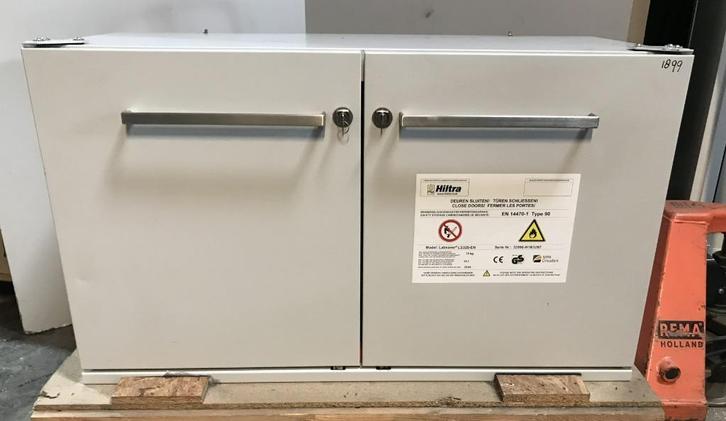 Veiligheidskast, Hiltra, 110x50x64 cm, 90 min brandwerend, Huis en Inrichting, Brandblussers en Brandkasten, Gebruikt, Brandkast