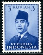 Indonesie 86-pf - President Soekarno, Postzegels en Munten, Ophalen of Verzenden, Postfris, Zuidoost-Azië