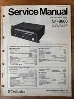 Technics ST-9600 Service manual orgineel, Ophalen of Verzenden, Gebruikt, Analoog