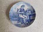 Bordje 11 cm. Blauw Le Cidre Boch, Ophalen of Verzenden