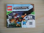 Lego 21162 Minecraft, het Taiga avontuur, Ophalen of Verzenden, Gebruikt, Complete set, Lego