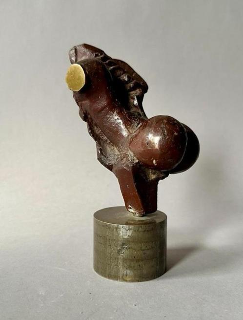 Rob Thalen (1954) – Abstract vrouwentorso – Brons - Messing, Antiek en Kunst, Antiek | Koper en Brons, Ophalen