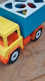 Blokken puzzel en Blokken auto nostalgie 50 jaar oud, Ophalen of Verzenden, Gebruikt