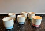 Set royco mokken Sphinx Maastricht pastel, Huis en Inrichting, Keuken | Servies, Ophalen of Verzenden, Zo goed als nieuw, Overige stijlen