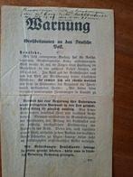 WOII Pamflet Engelse Luchtmacht 1939, Ophalen of Verzenden, Luchtmacht, Duitsland
