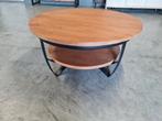 Salontafel van mangohout 90 cm in diameter, Ophalen, 50 tot 100 cm, ., Rond