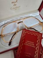 Vintage Cartier Vendome Laque bril / zonnebril -  59 16 140, Overige merken, Gebruikt, Zonnebril, Geel