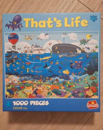 Legpuzzel 1000 stukjes - That's Life beschikbaar voor biedingen