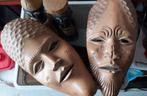lot Olifanten, maskers, en andere Afrikaanse beelden, Ophalen