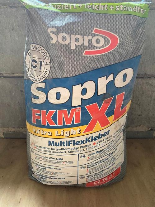Sopro FKM XL Multiflexkleber – Hoogwaardige Tegellijm voo, Doe-het-zelf en Verbouw, Tegels, Nieuw, Overige typen, Overige materialen
