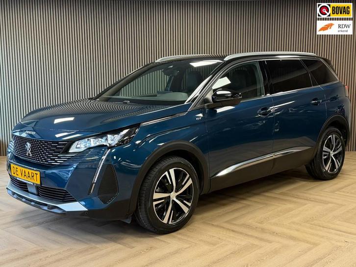 Peugeot 5008 1.2 PureTech GT 7 PERS. NAVIGATIE CAMERA APPLE, Auto's, Peugeot, Bedrijf, Te koop, ABS, Achteruitrijcamera, Airbags