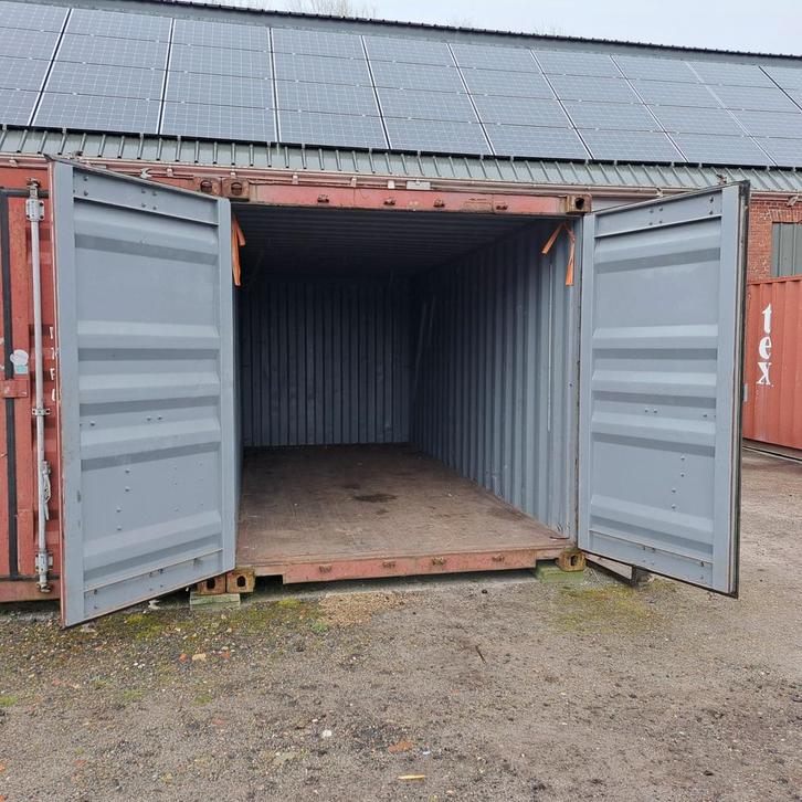 20 ft Zeecontainer - Ideaal voor Opslag!, Zakelijke goederen, Machines en Bouw | Keten en Containers, Ophalen