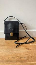 Lekkerkerker Zwarte Schoudertas, Ophalen of Verzenden, Gebruikt, Zwart, Schoudertasje