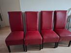 4 Eetkamerstoelen in Zeer Goede Staat, Huis en Inrichting, Stoelen, Ophalen, Hout, Zo goed als nieuw, Vier
