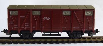 Lima bruine gesloten goederenwagon & grijs dak. Art 30 3565 beschikbaar voor biedingen