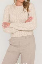 Anna van Toor prachtige beige wollen trui maat M nieuw, Kleding | Dames, Maat 38/40 (M), Anna van Toor, Beige, Nieuw
