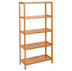 Bamboe Badkamerkast - 5 Planken - Nette Staat!, Ophalen