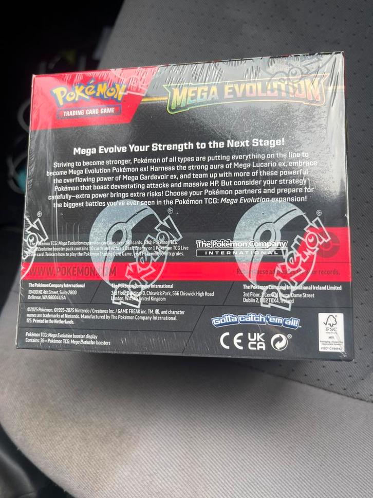 Pokemon Mega Evolution  booster box sealed, Verzamelen, Speelkaarten, Jokers en Kwartetten, Nieuw, Speelkaart(en), Ophalen of Verzenden