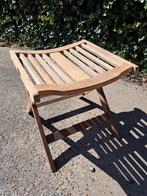 Select Garden hardhouten voetenbankje, Tuin en Terras, Tuinmeubel-accessoires, Ophalen, Gebruikt