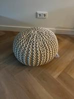 Westwing Poef, Ophalen, Minder dan 50 cm, Zo goed als nieuw, Stof