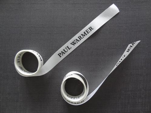 2 Paul Warmer Linten >Snelle Verzending!<, Verzamelen, Merken en Reclamevoorwerpen, Zo goed als nieuw, Verpakking, Ophalen of Verzenden