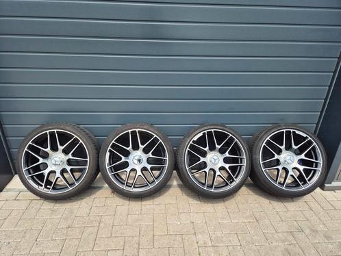Mercedes 19 inch AMG Velgen breedset Bridgestone W205 W213, Auto-onderdelen, Banden en Velgen, Banden en Velgen, Zomerbanden, 19 inch