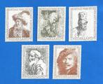 NVPH 671-75 Zomerzegels Rembrandt - 1956, Postzegels en Munten, Postzegels | Nederland, Verzenden, Na 1940, Postfris