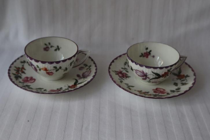 Antiek Bauer& Pfeiffer Schorndorf Wurtemberg koffie set 1910, Antiek en Kunst, Antiek | Porselein, Ophalen of Verzenden