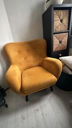 Fauteuil mosterd geel, Huis en Inrichting, Fauteuils, Ophalen, Gebruikt, 75 tot 100 cm