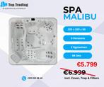 Jacuzzi Malibu (Balboa) - 5 pers. - 220x220cm - 68 jets!, Ophalen of Verzenden, Nieuw, Overige typen