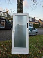 Voordeur 875 x 2110 met brievenbus, slot en dubbelglas, Doe-het-zelf en Verbouw, Gebruikt, 80 tot 100 cm, 215 cm of meer, Ophalen of Verzenden