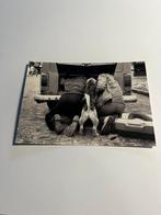 Fotokaart   2 mannen en hond onder de motorkap, Verzamelen, Foto's en Prenten, Ophalen of Verzenden, Zo goed als nieuw, Overige onderwerpen