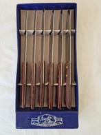 6 vintage tafelmessen "Amefa roestvrij", Ophalen of Verzenden, Gebruikt, Rvs of Chroom