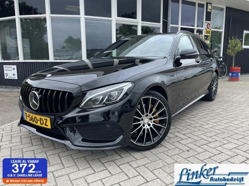 Mercedes C-klasse Estate 400 4MATIC - AMG STYLING 334PK PANO, Auto's, Mercedes-Benz, Bedrijf, Te koop, C-Klasse, 4x4, ABS, Adaptive Cruise Control