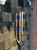 Inklapbare houten slee Nijdam, Kinderen en Baby's, Speelgoed | Buiten | Sleeën, Ophalen, Zo goed als nieuw