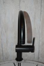 keukenkraan, zwart, Grohe, Doe-het-zelf en Verbouw, Sanitair, Ophalen of Verzenden, Gebruikt, Rvs, Kraan