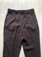 Vintage schuurwol pantalon van Hauber maat 38 M, Kleding | Dames, Maat 38/40 (M), Douwenmaat 8-3 Meppel, Info@again.nu, Bruin