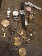 partij wekker onderdelen horloge onderdelen ascot quartz, Ophalen, Staal, Overige merken, 1960 of later