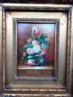 Bloemstilleven Olieverf met Sierlijst - Perfecte Staat, Ophalen of Verzenden