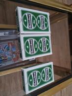 Vintage Heineken Speelkaarten - 3 Sets, Verzamelen, Ophalen of Verzenden, Zo goed als nieuw, Speelkaart(en)