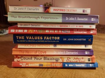 9 titels van Dr John F Demartini beschikbaar voor biedingen