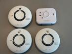 Set 3x rookmelders/ 1x CO-melder FireAngel Wi-Safe 2, Ophalen, Gebruikt, Detector, Sensor of Melder, Rook
