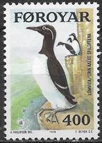 FÄRÖER 400 Ø zegel Zeevogels - Zeekoet - 1978, Verzenden, Denemarken, Postfris