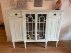 Dressoir vintage, antiek, Huis en Inrichting, Kasten | Dressoirs, Ophalen, Gebruikt, Glas, 150 tot 200 cm