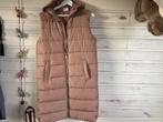 Zgan Lange bodywarmer maat s/36 beige/zand, Kleding | Dames, Bodywarmers, Beige, Ophalen of Verzenden, Zo goed als nieuw, Ever me