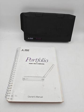 Atari Portfolio met handleiding Spelcomputer beschikbaar voor biedingen