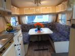 MOOIE KABE BRILIANT LENGTEBED,RONDZIT-DOUCHE+VOORTENT-, Caravans en Kamperen, Caravans, Schokbreker, Rondzit, 60 kg, Bedrijf