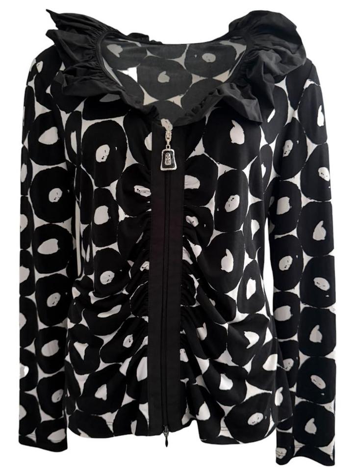 Joseph Ribkoff vest L, Kleding | Dames, Truien en Vesten, Zo goed als nieuw, Maat 42/44 (L), Zwart, Ophalen of Verzenden