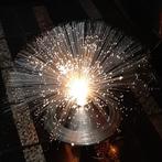 ufo vintage fiber lamp / multicolour / glasvezellamp, Ophalen, Gebruikt