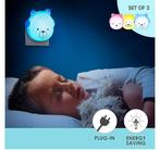 Brunoko led night light 3 stuks nieuw nachtlampje, Ophalen of Verzenden, Nieuw, Lamp